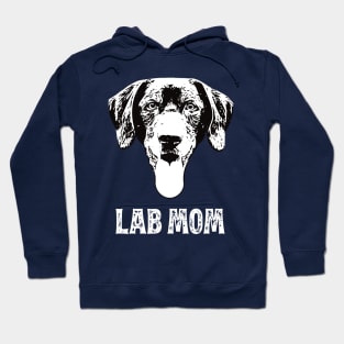 Lab Mom Labrador Retriever Design Hoodie